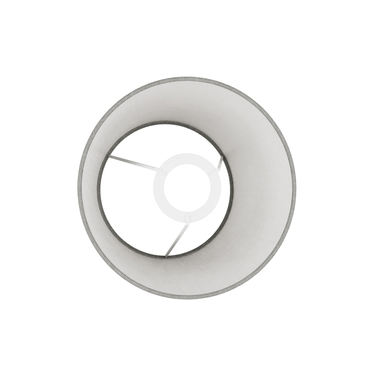 Paralume Impero S con attacco E27 per lampada da tavolo o applique - Made in Italy - Camelot Grigio