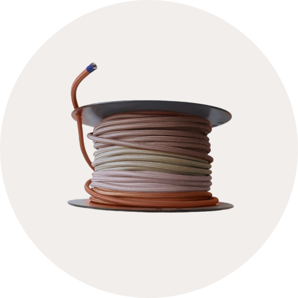 Cables eléctricos de tela