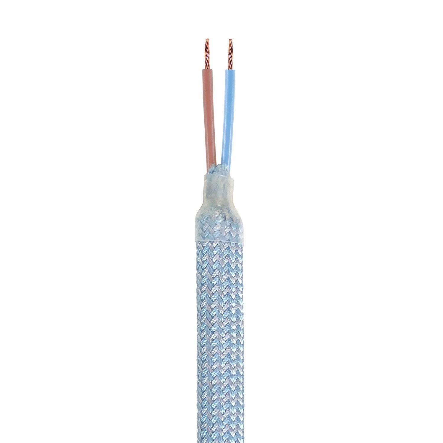 Creative Flex tubo flexible azul bebé para lámpara