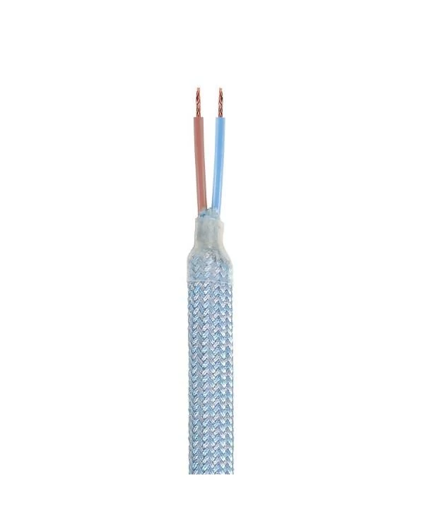Creative Flex tubo flexible azul bebé para lámpara