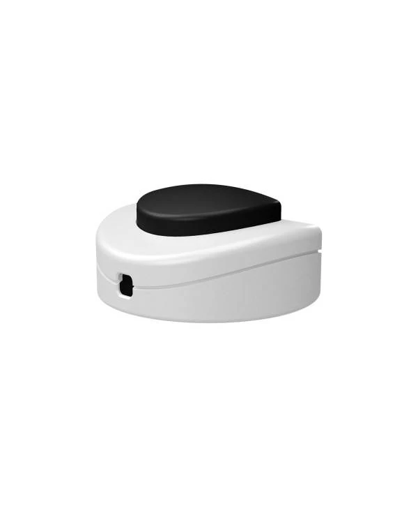 Interruptor de pie unipolar blanco