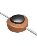Interruptor de pie unipolar Creative Switch cobre satinado