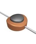 Interruptor de pie unipolar Creative Switch cobre satinado