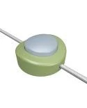 Interruptor de pie unipolar Creative Switch verde prado