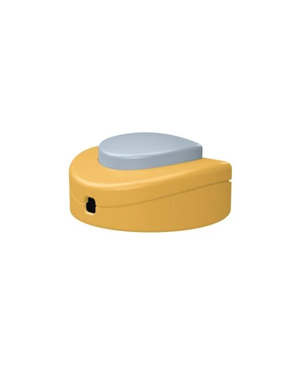 Interruptor de pie unipolar color mostaza