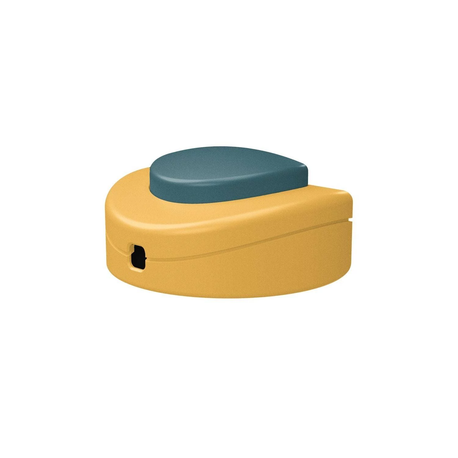 Interruptor de pie unipolar color mostaza