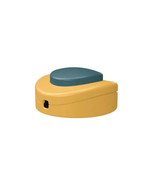 Interruptor de pie unipolar color mostaza