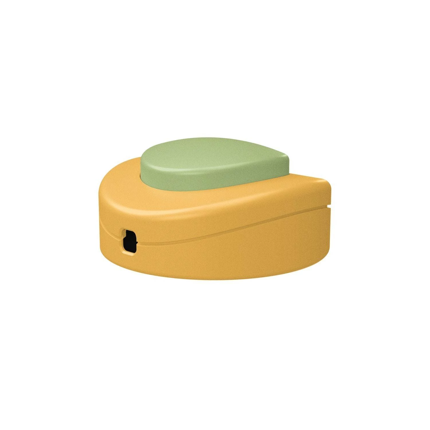 Interruptor de pie unipolar color mostaza