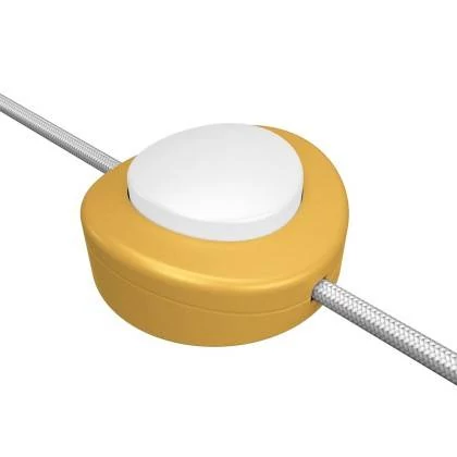 Interruptor de pie unipolar color mostaza