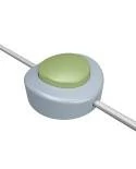 Interruptor de pie unipolar Creative Switch azul cielo