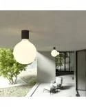 Aplique con bombilla efecto porcelana -Waterproof  IP44