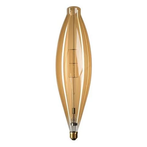 Bombilla LED Dorada XXL Huso BT120 10W 1000Lm E27 2200K Regulable