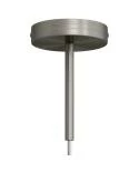 Kit rosetón cilíndrico de metal con prensaestopa de 15cm