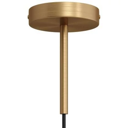 Kit rosetón cilíndrico de metal con prensaestopa de 15cm
