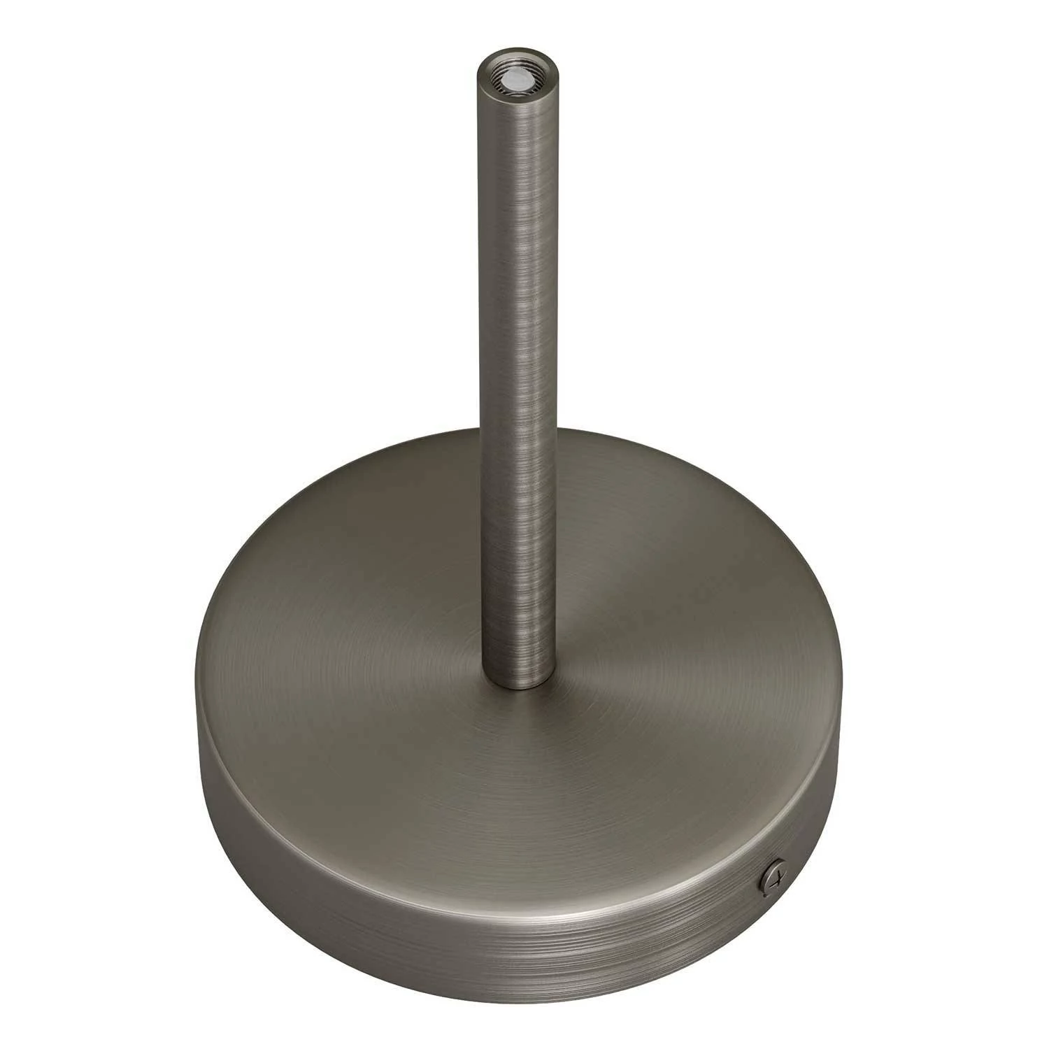 Kit rosetón cilíndrico de metal con prensaestopa de 15cm