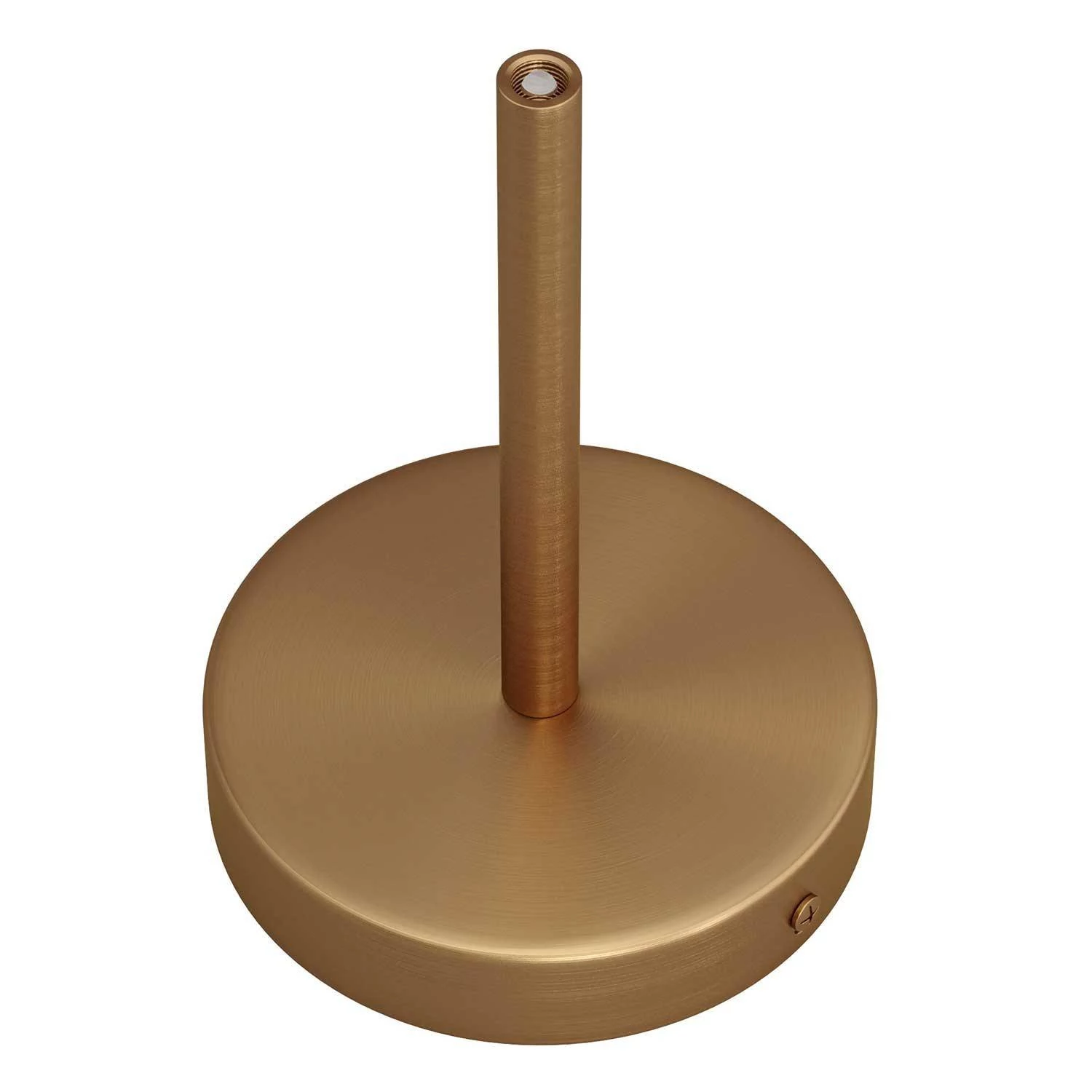Kit rosetón cilíndrico de metal con prensaestopa de 15cm