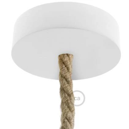 Kit rosetón de madera para cable XL