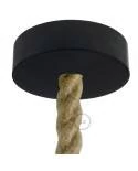 Kit rosetón de madera para cable 2XL