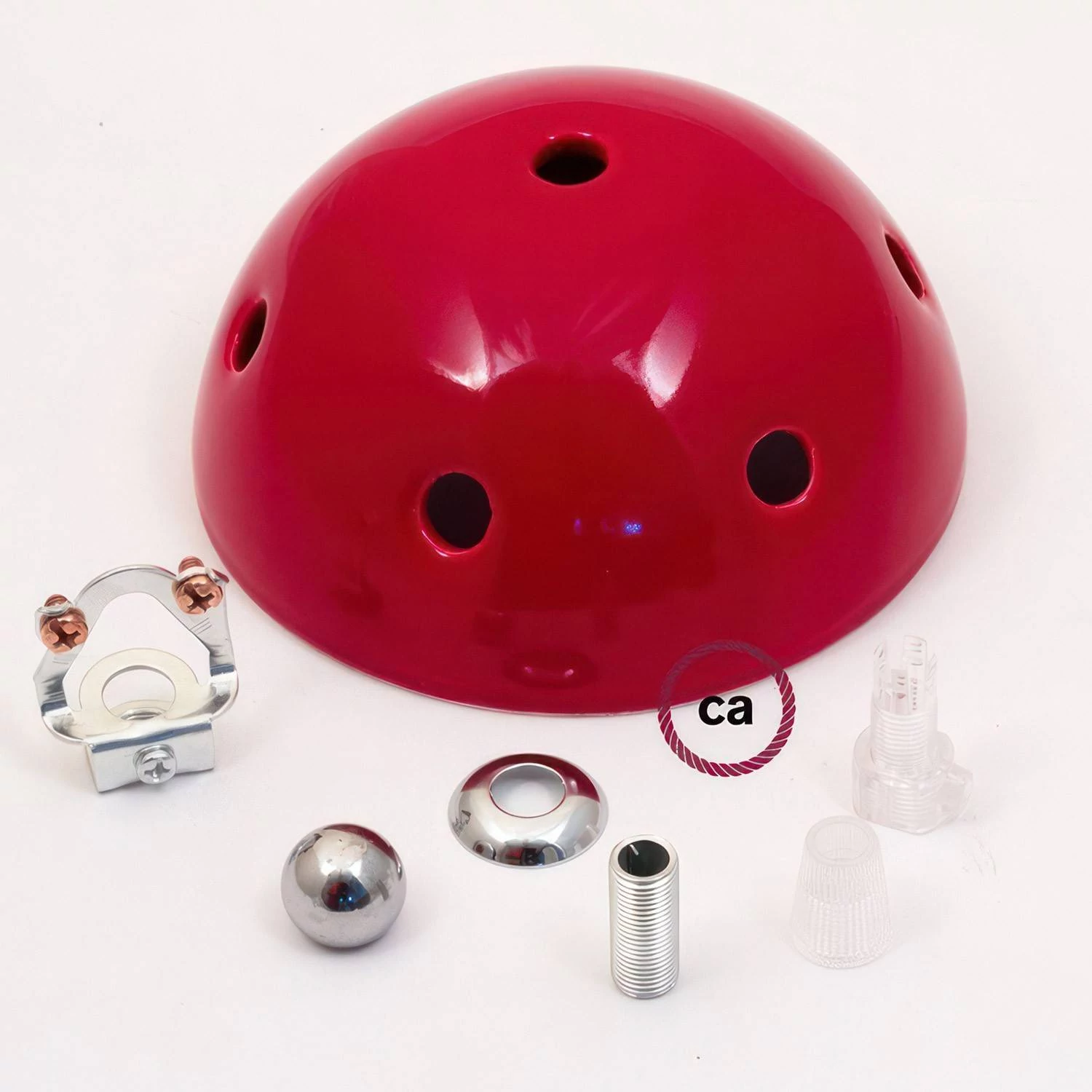 Kit rosetón cerámica con 7 agujeros
