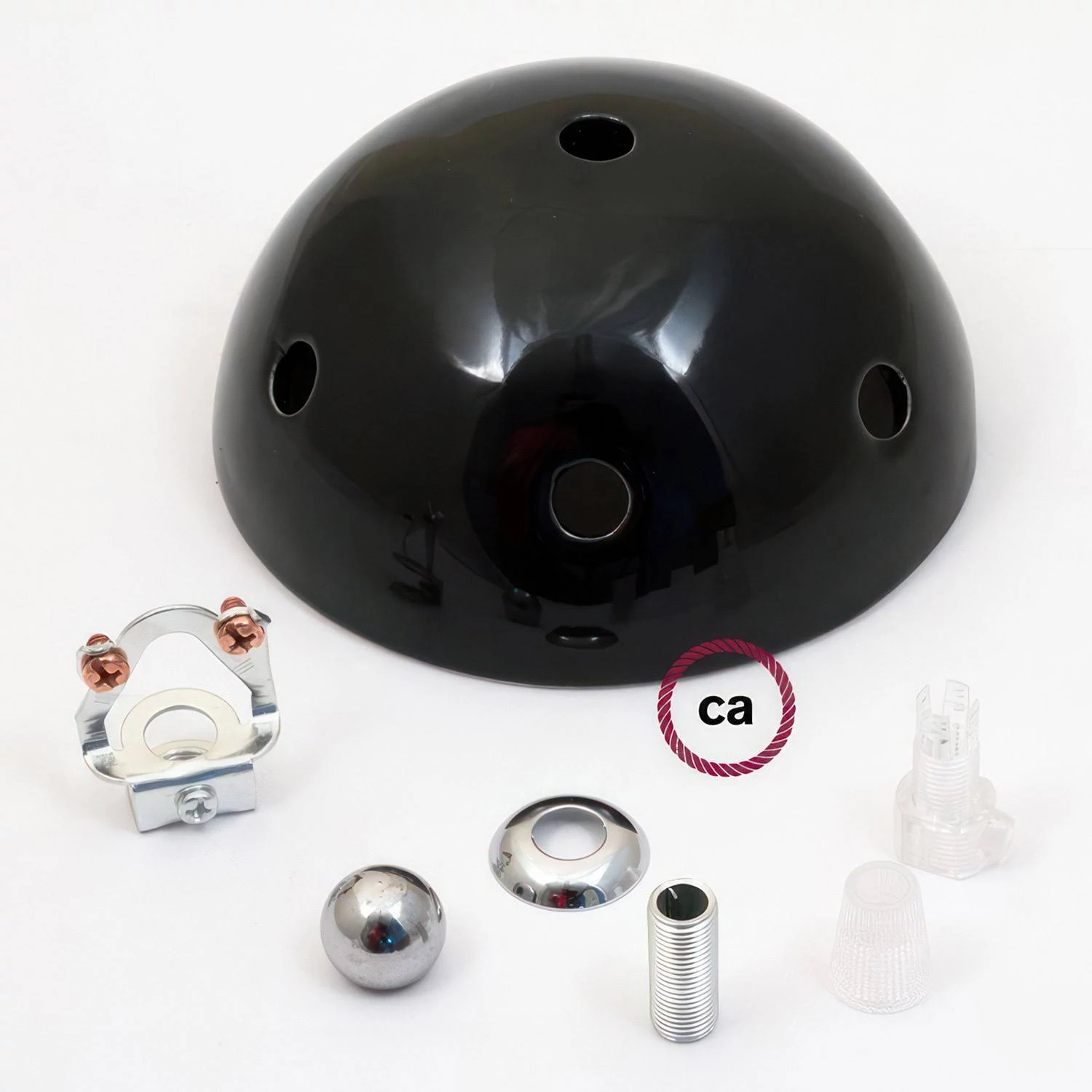Kit rosetón cerámica con 7 agujeros