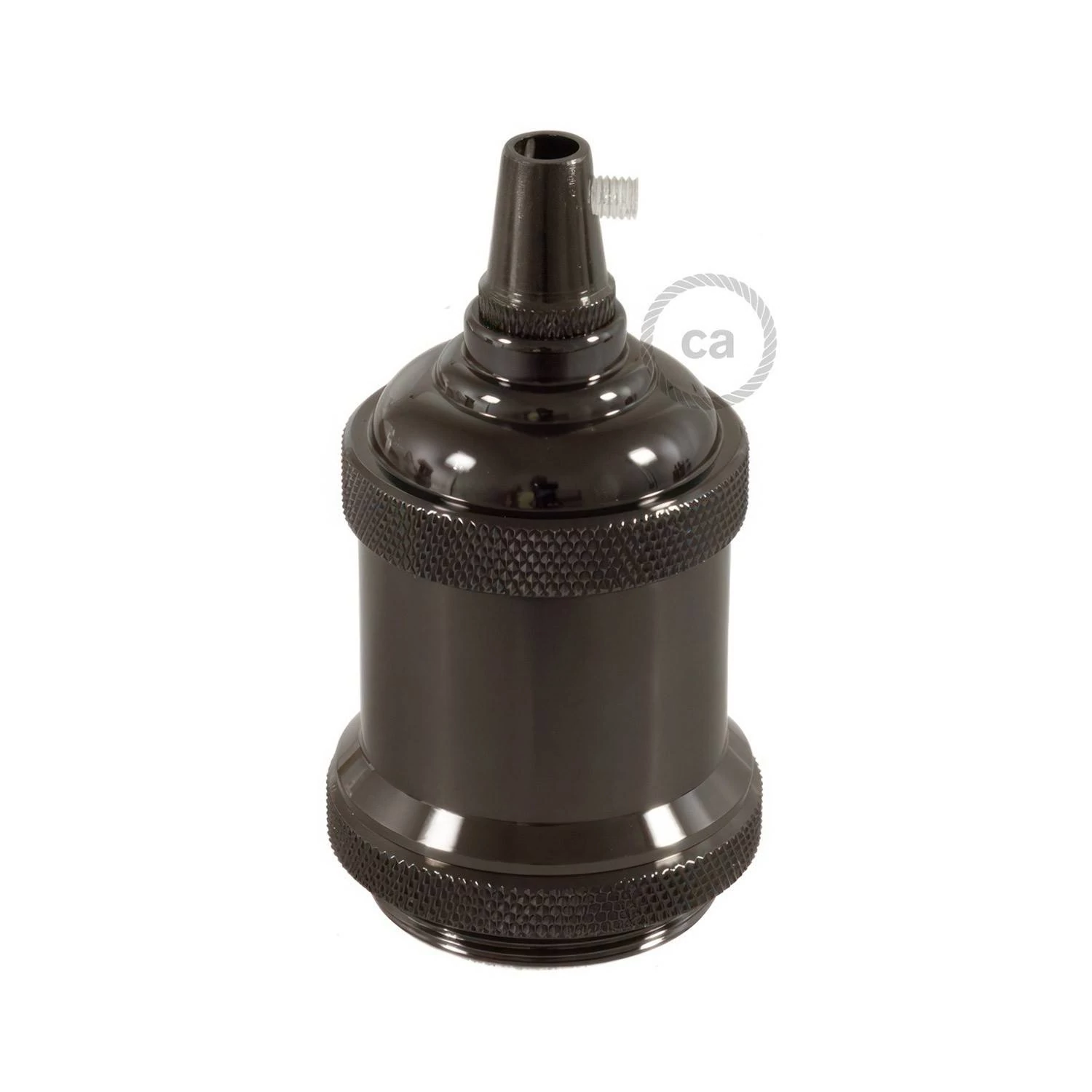Kit portalámparas Vintage de aluminio E27