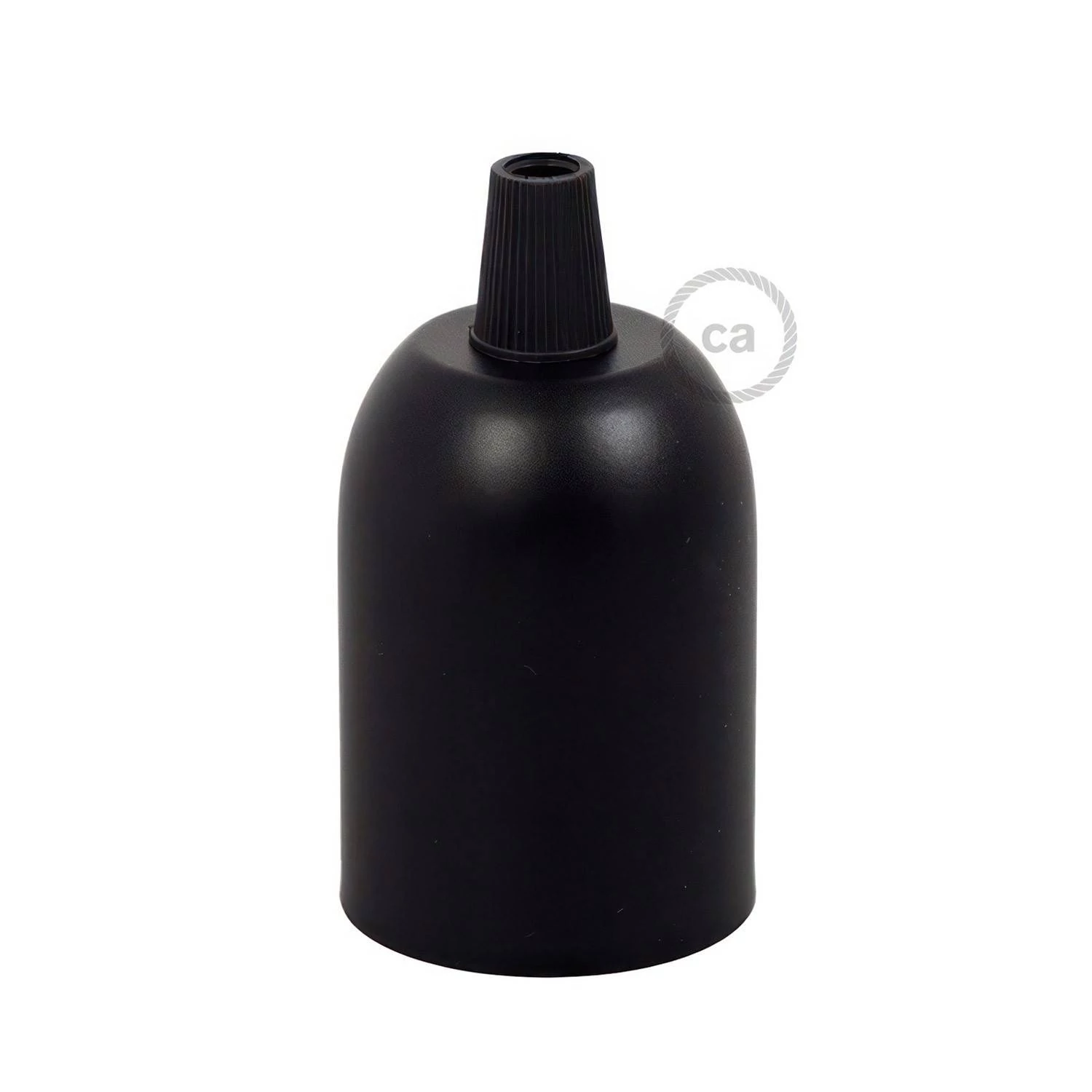 Kit portalámparas semiesférico de metal E27