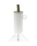 Kit portalámparas de madera E27 para cable XL