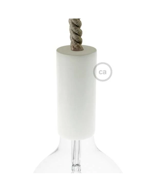 Kit portalámparas de madera E27 para cable XL