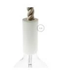 Kit portalámparas de madera E27 para cable 2XL