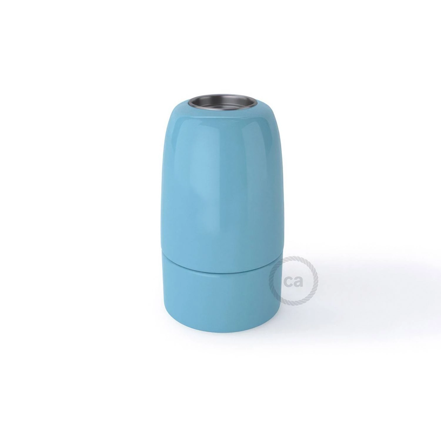 Kit portalámparas de porcelana E14