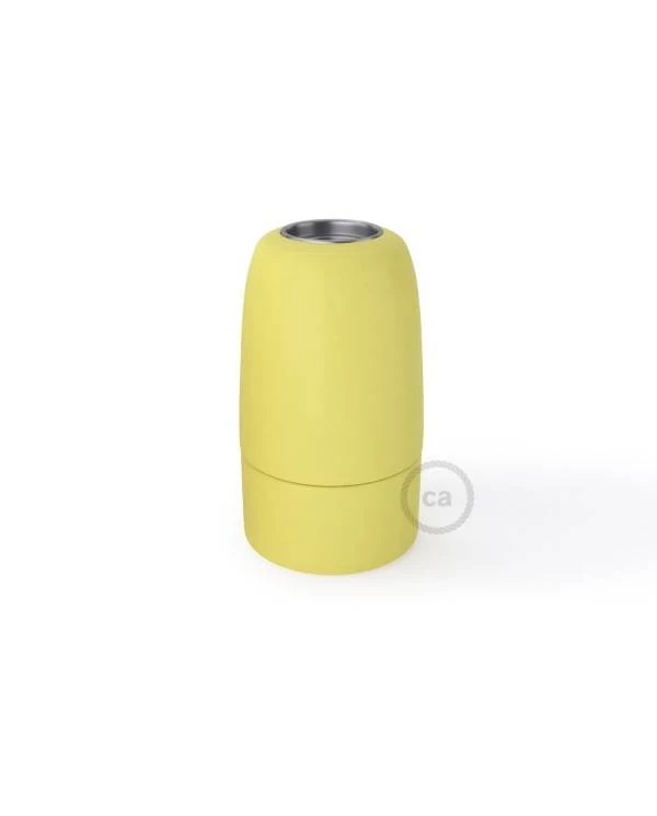 Kit portalámparas de porcelana E14