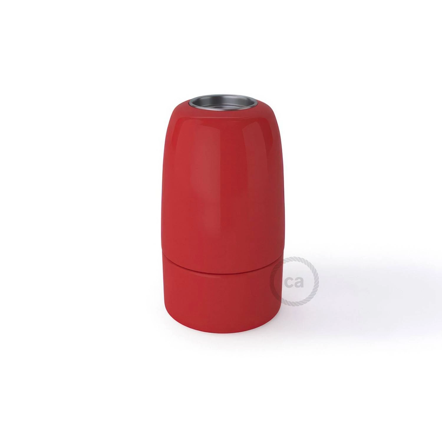 Kit portalámparas de porcelana E14