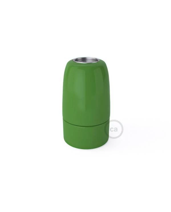 Kit portalámparas de porcelana E14