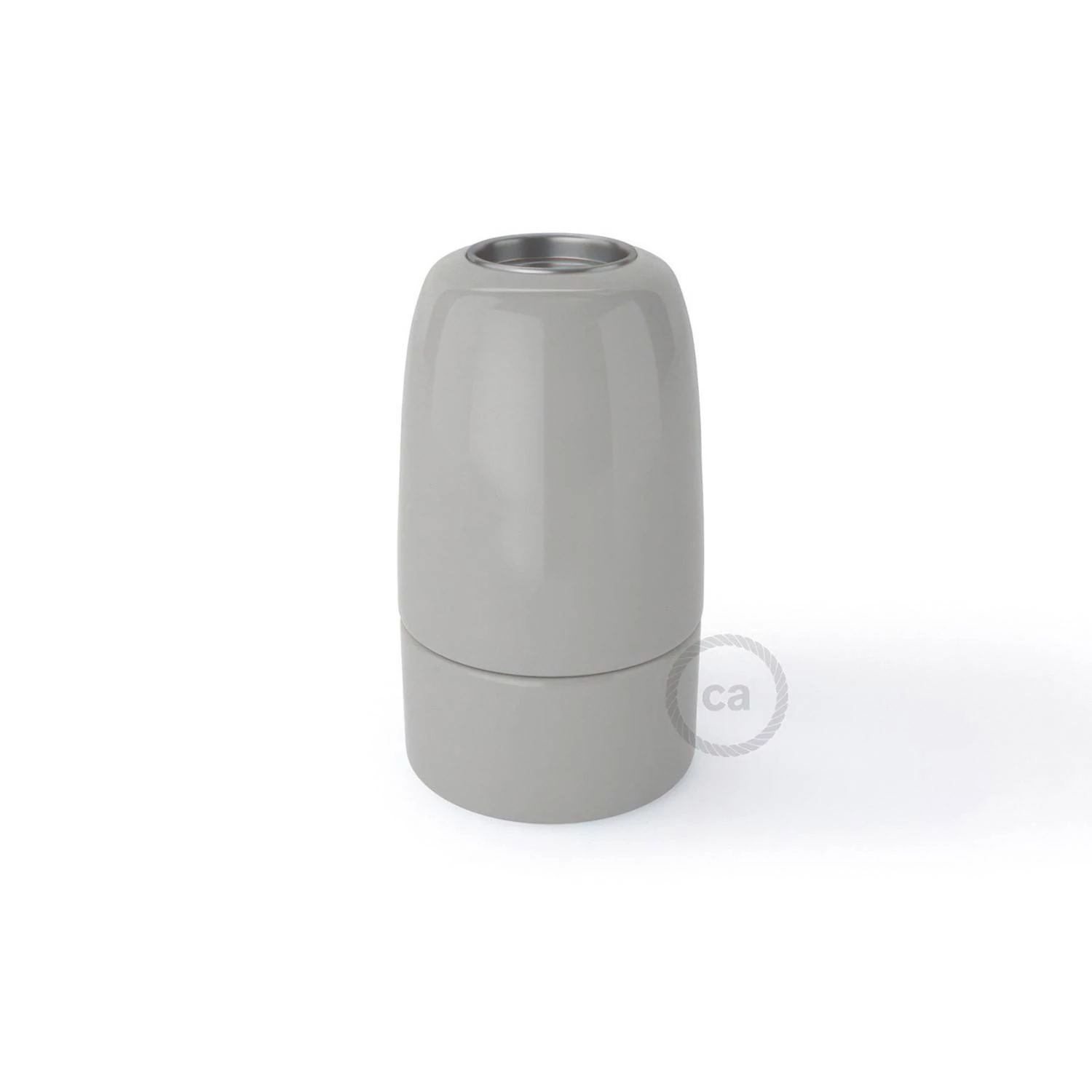 Kit portalámparas de porcelana E14