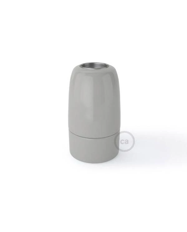 Kit portalámparas de porcelana E14
