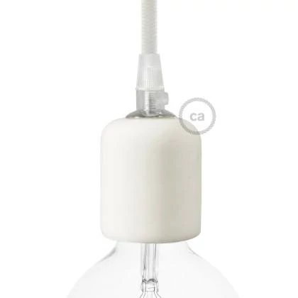 Kit portalámparas de cerámica E27