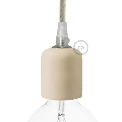 Kit portalámparas de cerámica E27