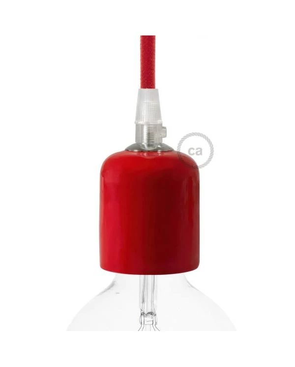 Kit portalámparas de cerámica E27