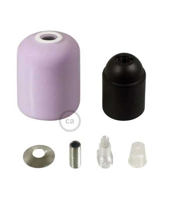 Kit portalámparas de cerámica E27