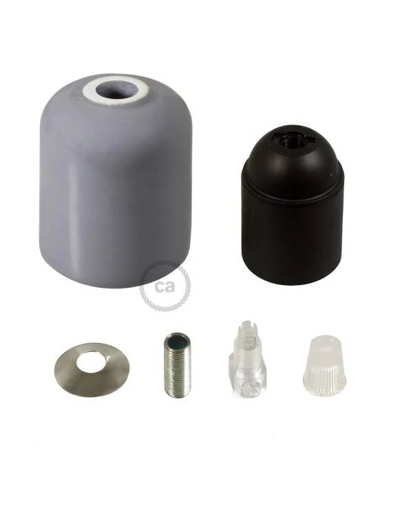 Kit portalámparas de cerámica E27