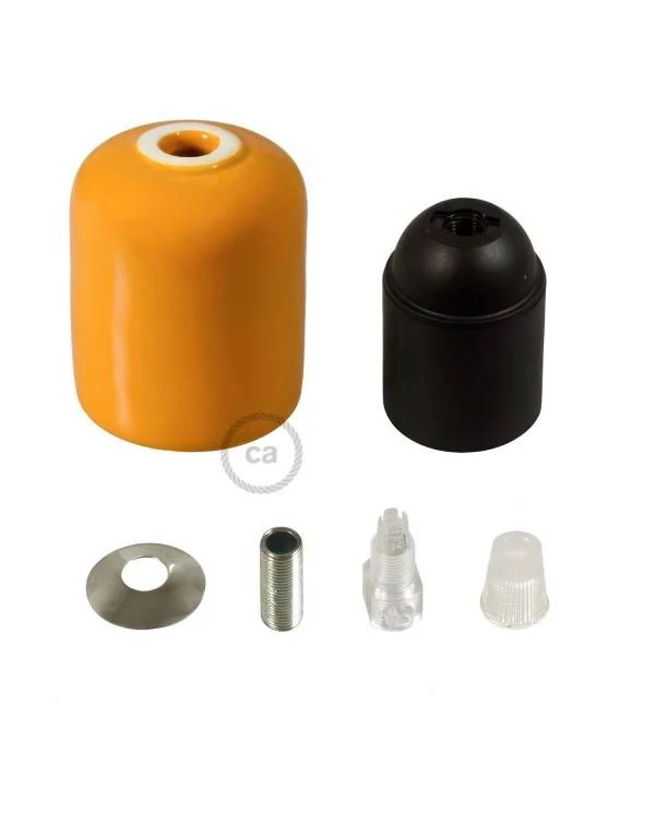 Kit portalámparas de cerámica E27