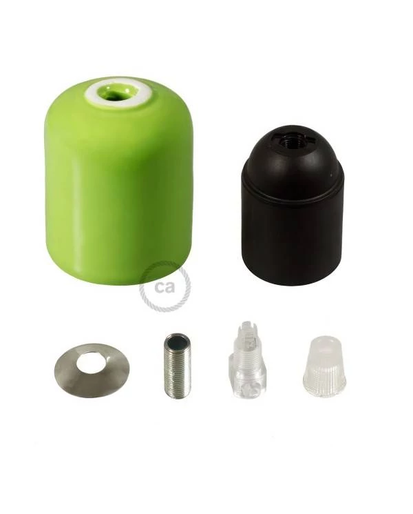 Kit portalámparas de cerámica E27