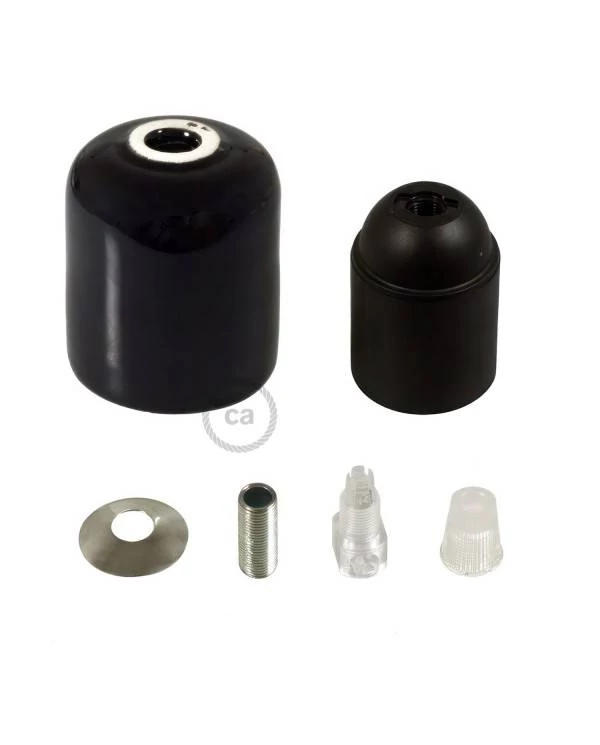 Kit portalámparas de cerámica E27