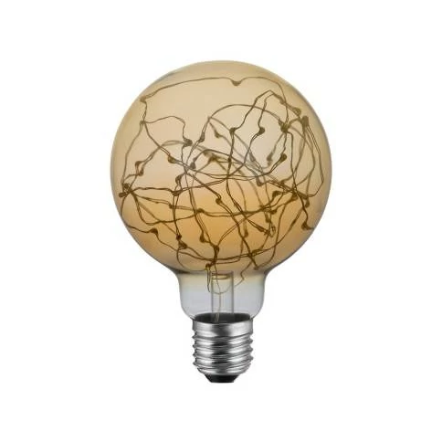 Bombilla LED Globo G95 Mil Luces dorada