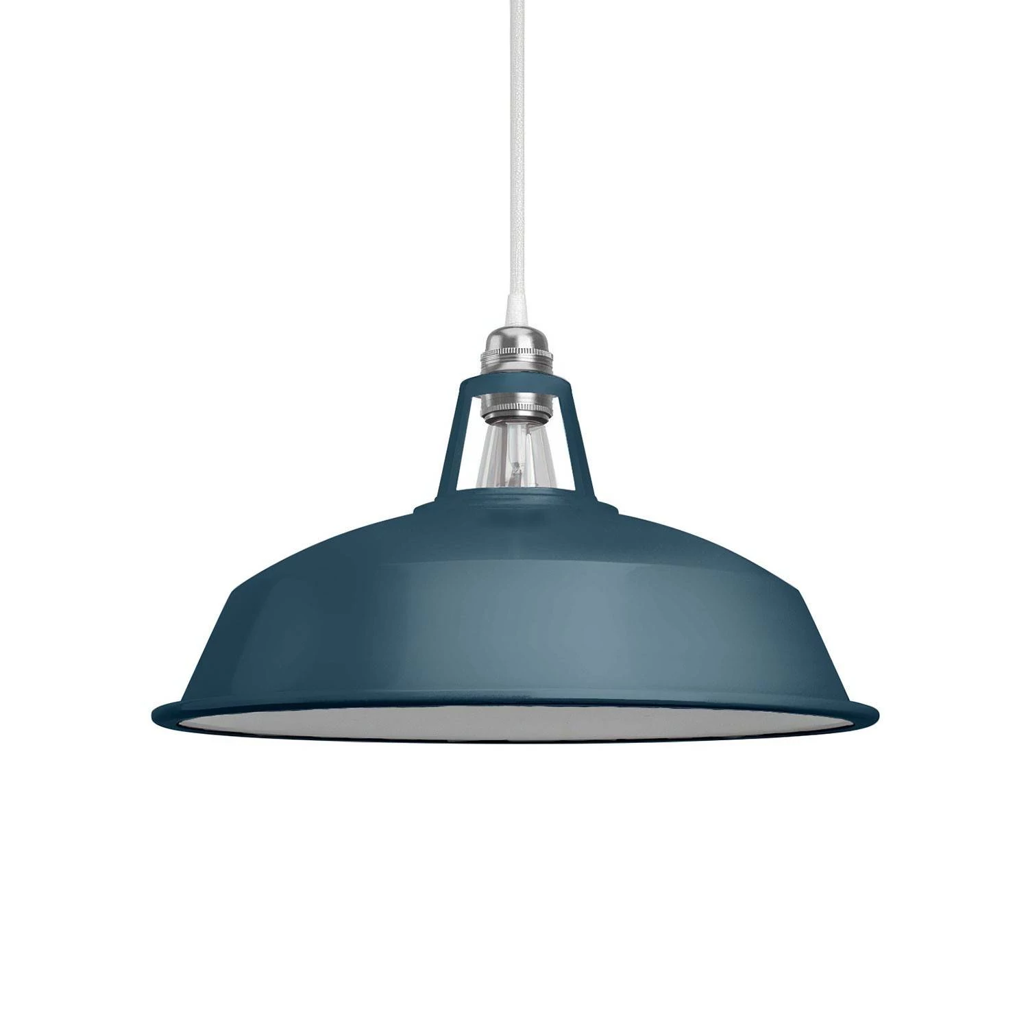 Pantalla Harbour de metal esmaltado para casquillo E27, 38 cm