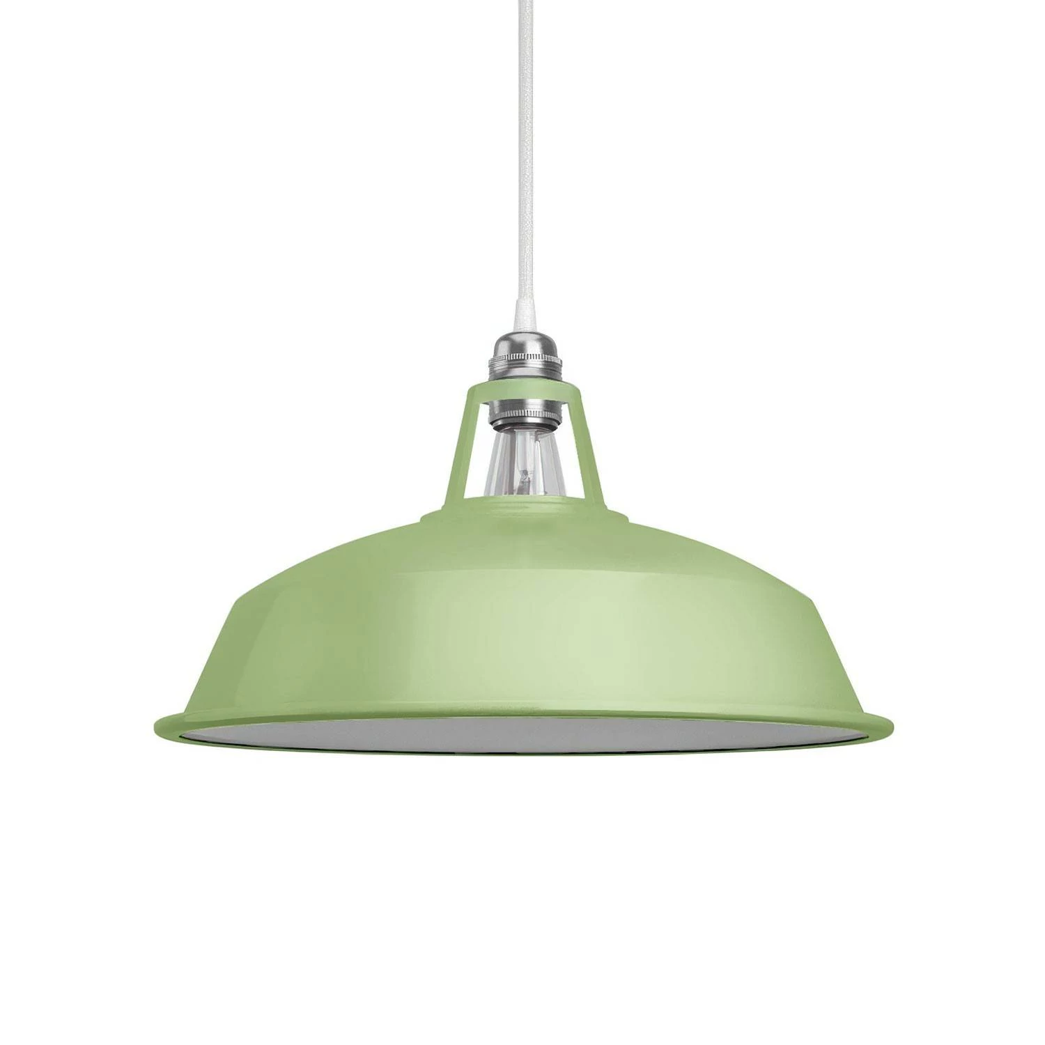 Pantalla Harbour de metal esmaltado para casquillo E27, 38 cm