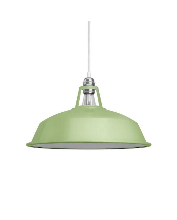 Pantalla Harbour de metal esmaltado para casquillo E27, 38 cm