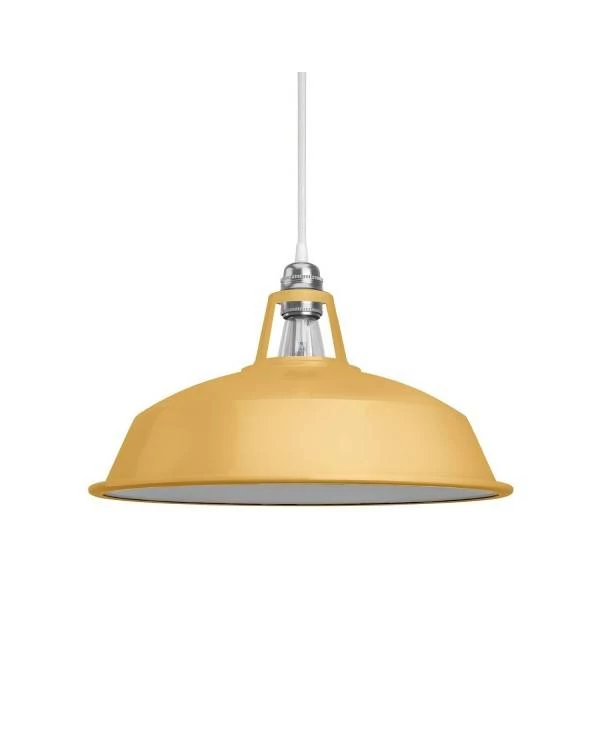 Pantalla Harbour de metal esmaltado para casquillo E27, 38 cm