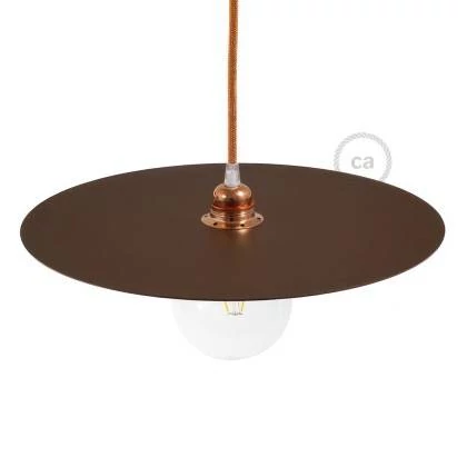 Plato para suspensión Ellepì de hierro barnizado oversize