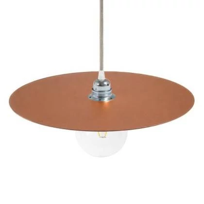Plato para suspensión Ellepì de hierro barnizado oversize